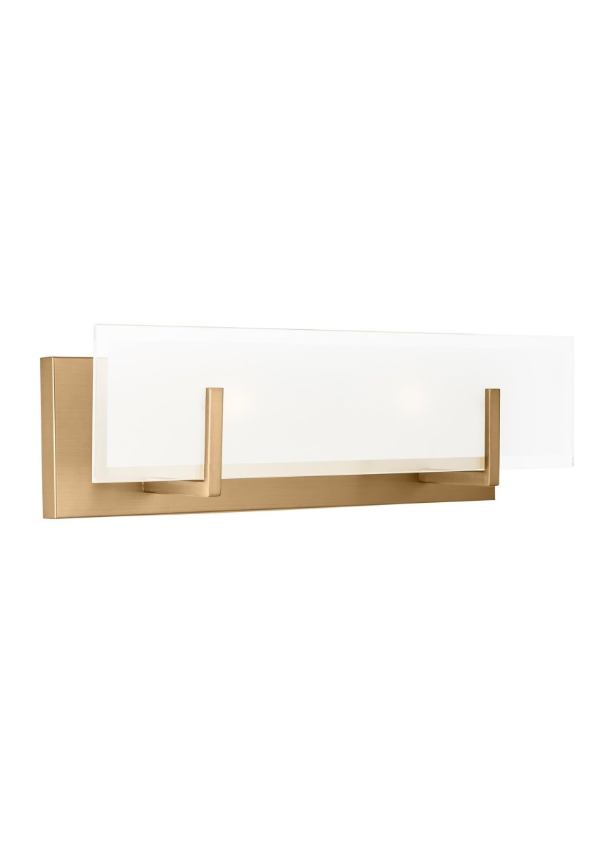 Barre d'éclairage de salle de bain Syll - Nickel brossé 38" by Visual Comfort Studio | Luminaires & cie