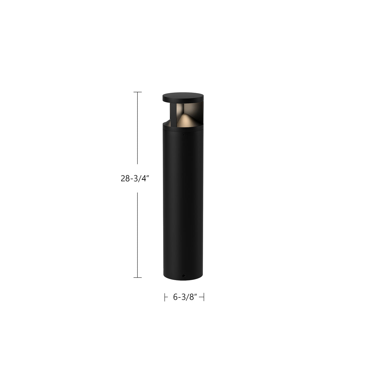 Borne d'éclairage Glen 28 3/4" – vue 3