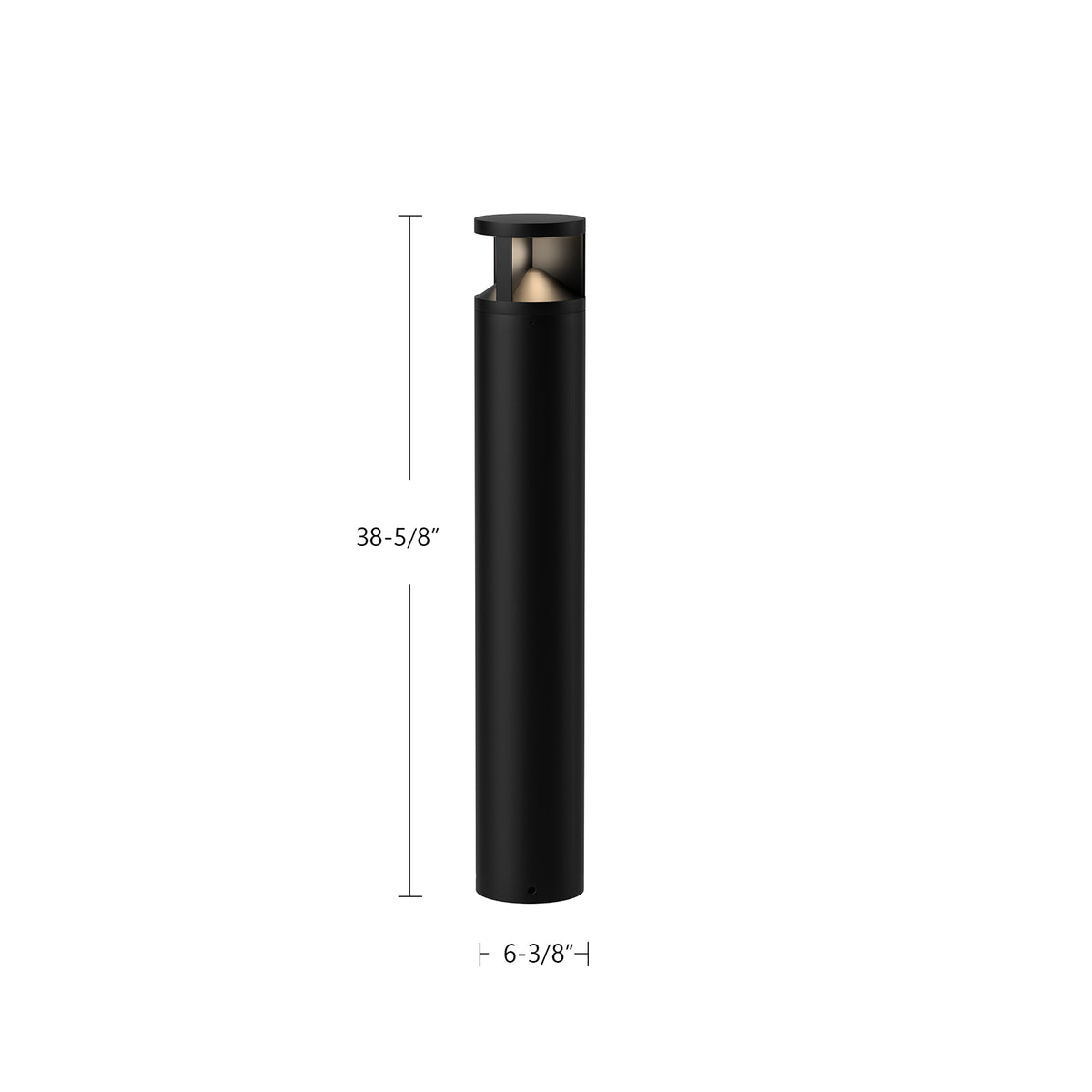 Borne d'éclairage Glen 38 5/8" – vue 3