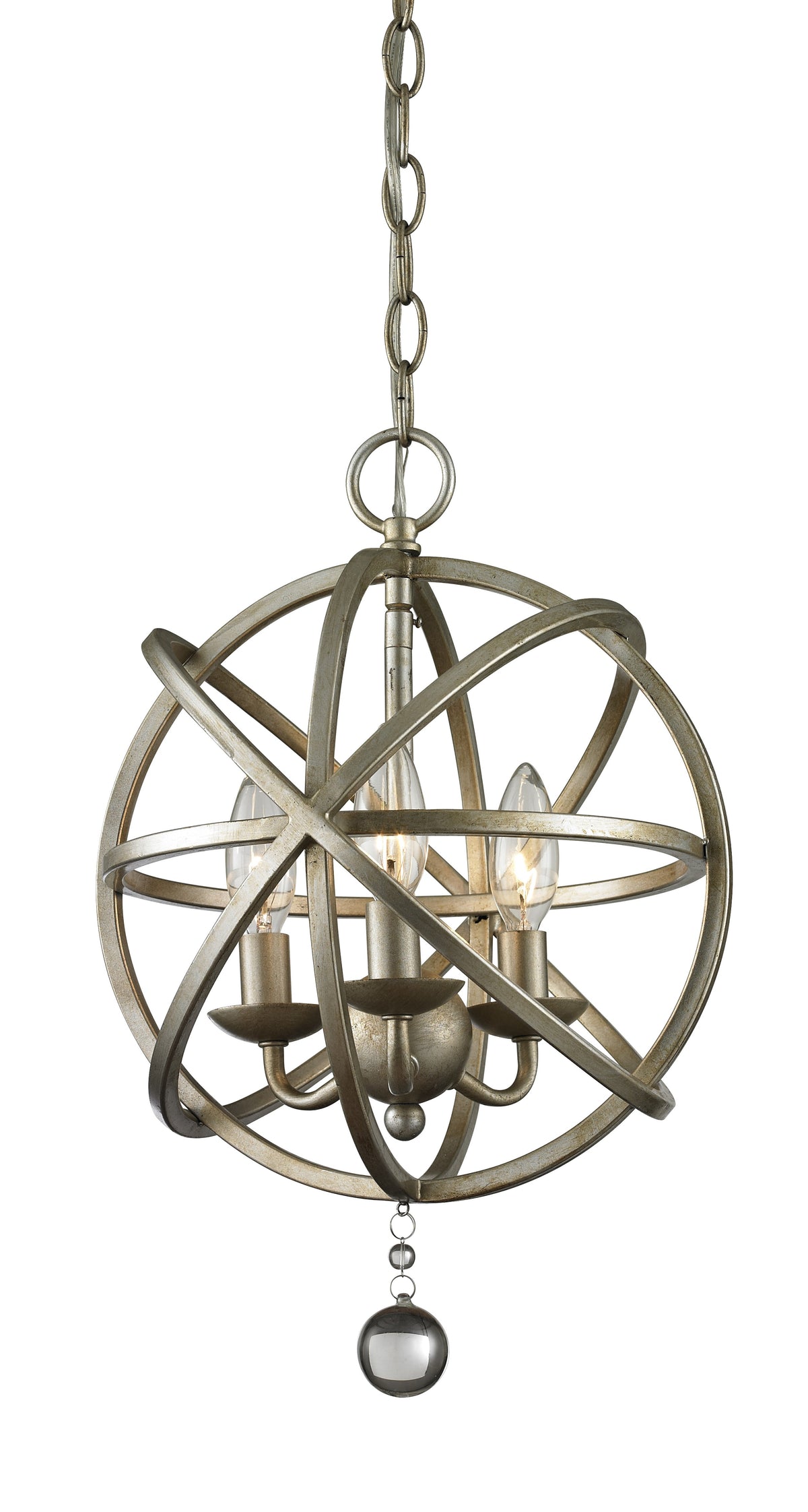 Lustre Acadia Argent antique, 12" – Z-Lite