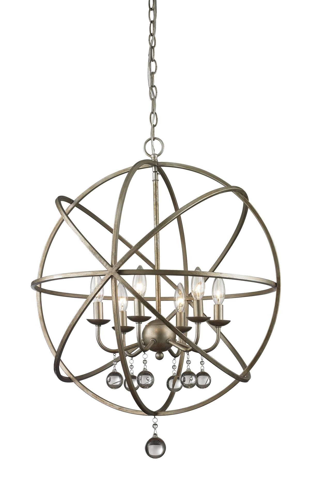 Lustre Acadia Argent antique, 24" – Z-Lite