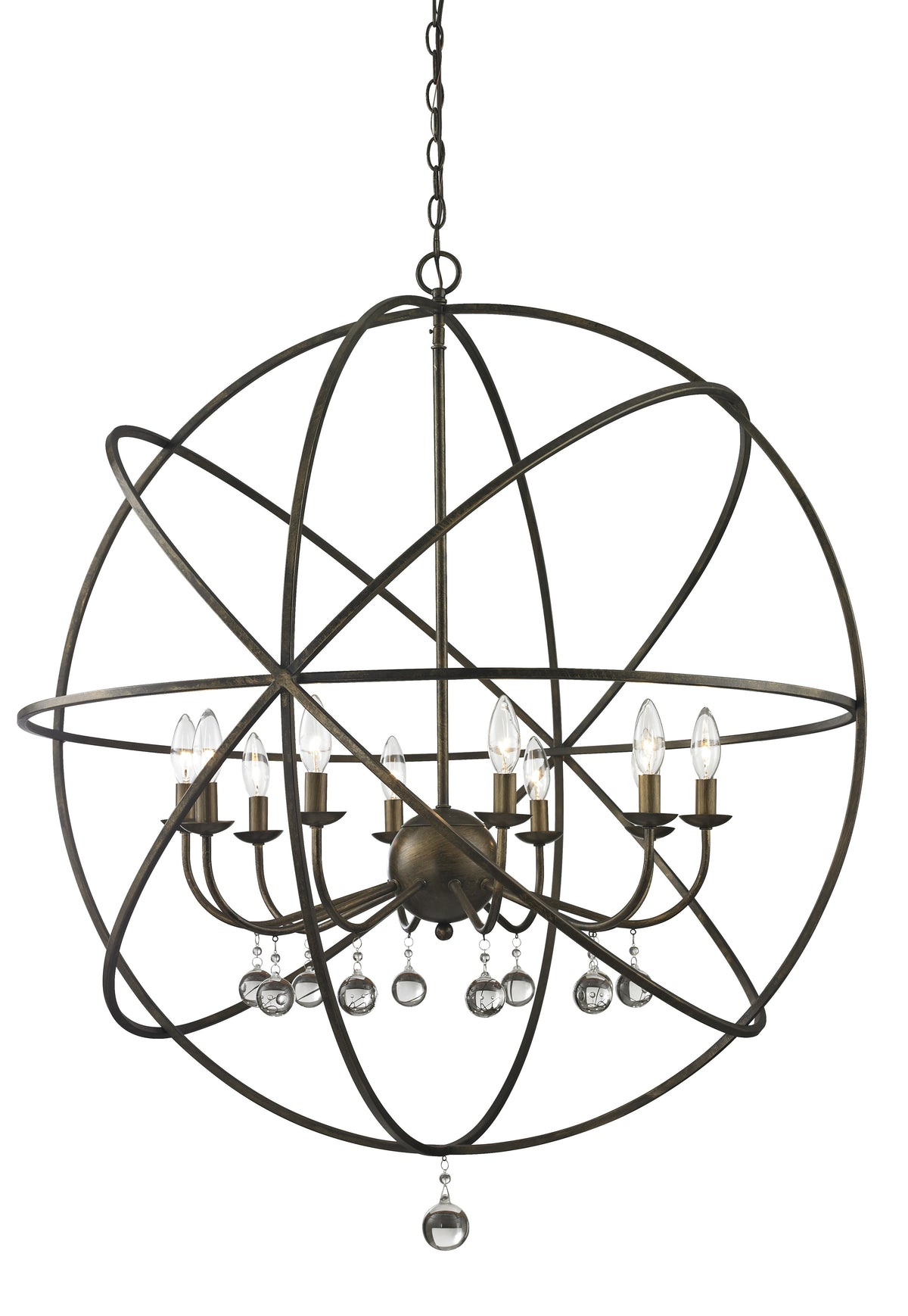 Lustre Acadia Bronze doré, 36" – Z-Lite