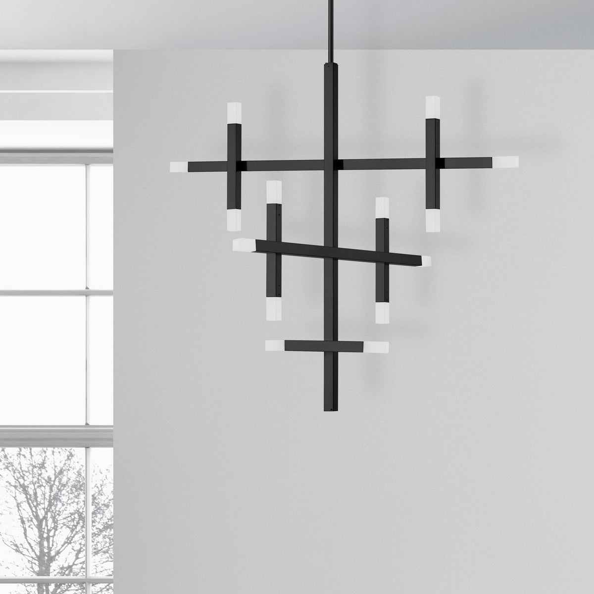Lustre Acasia Noir mat – vue 3