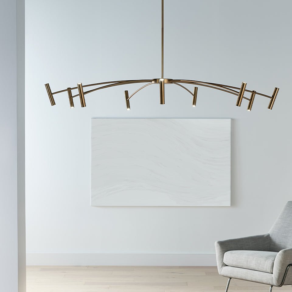 Chandelier Aerial - 60.1″ by Tech Lighting | Luminaires & cie