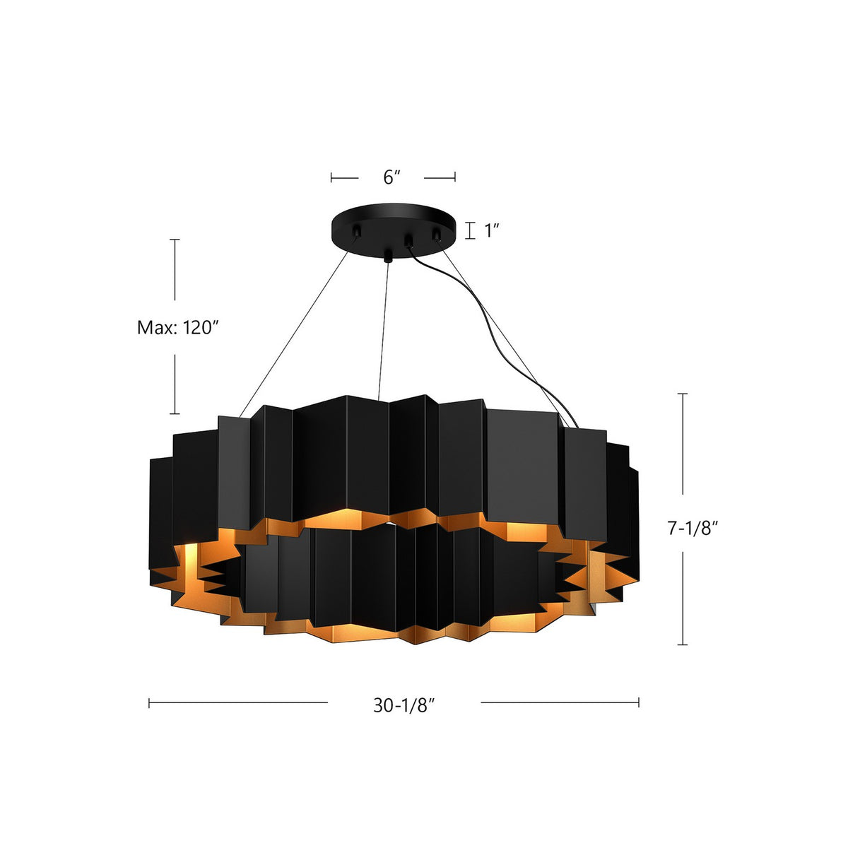 Suspension Akira – vue 2