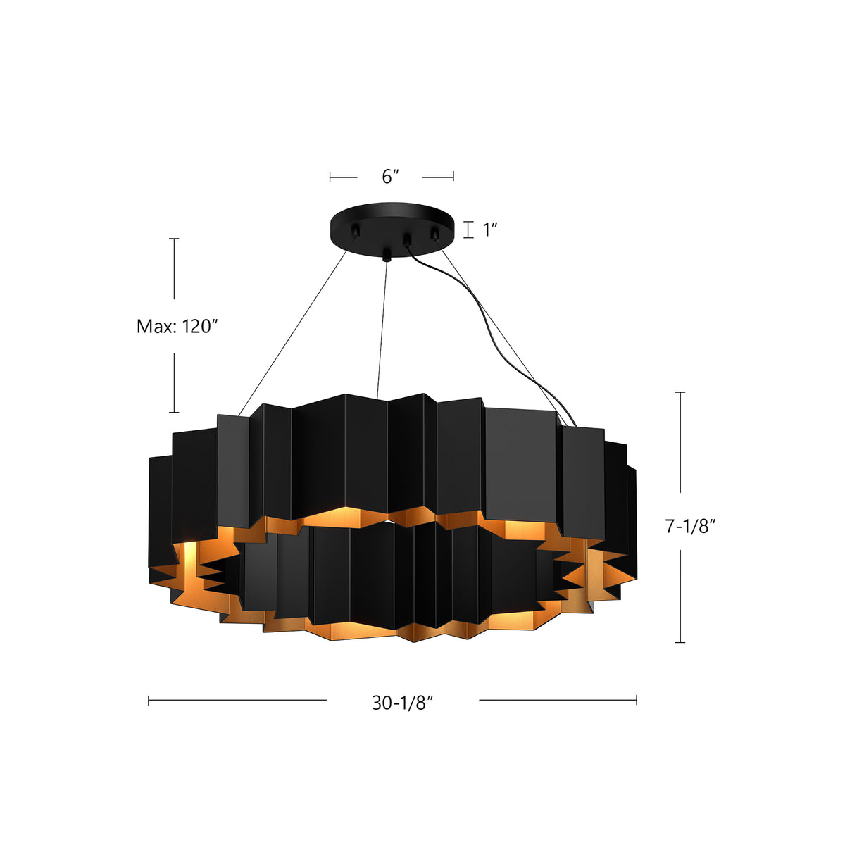 Suspension Akira – vue 3