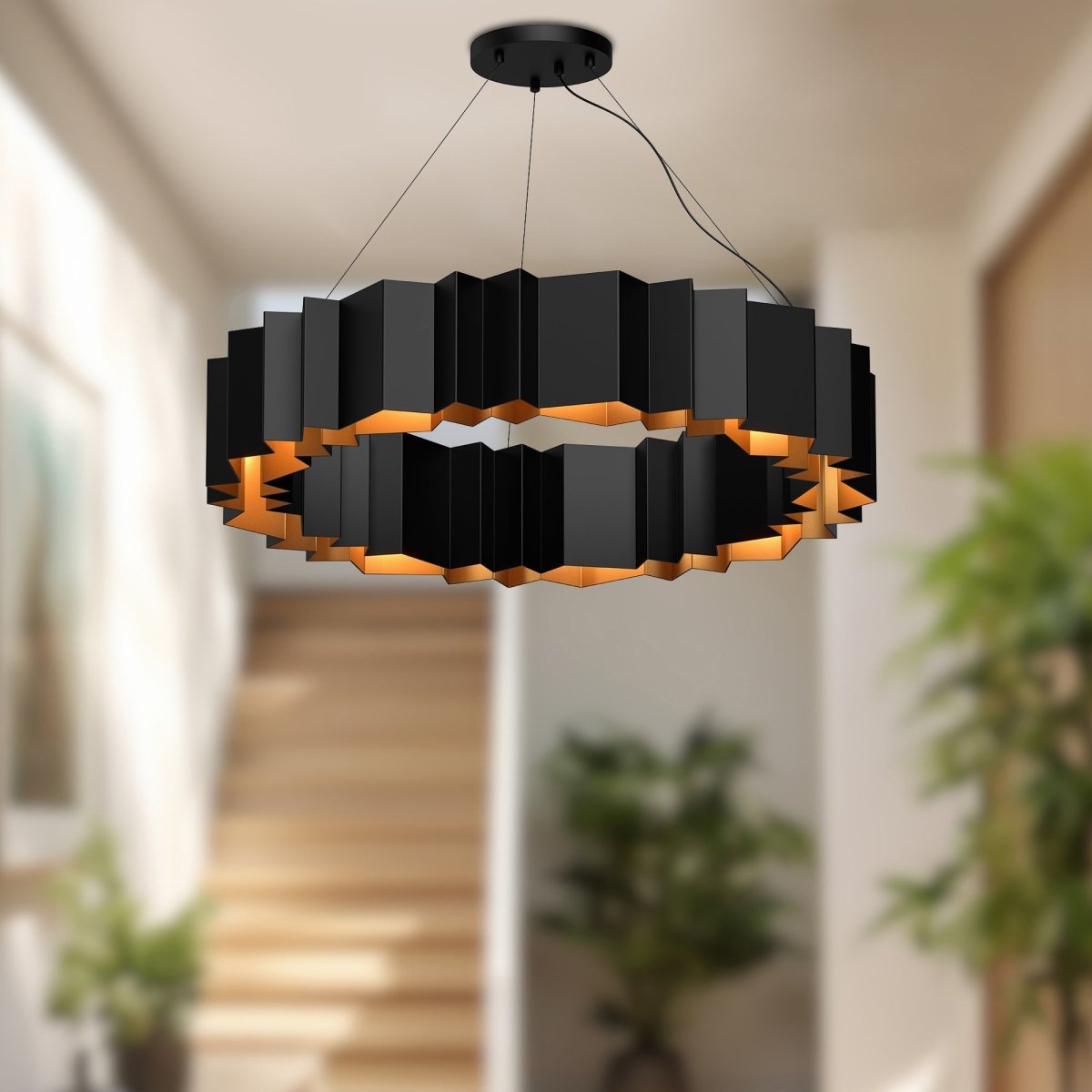 Chandelier Akira - 40" by Kuzco Lighting | Luminaires & cie