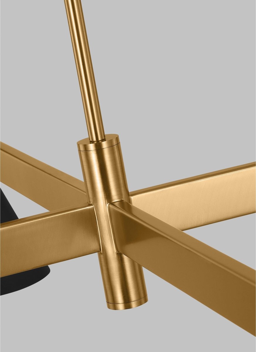 Chandelier Albertine - Noir de minuit 32" by Visual Comfort Studio | Luminaires & cie