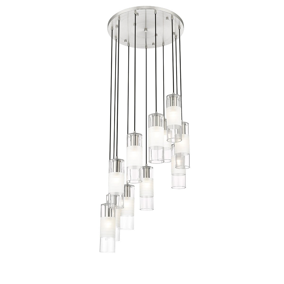 Chandelier Alton - Nickel brossé 24" by Z - Lite | Luminaires & cie