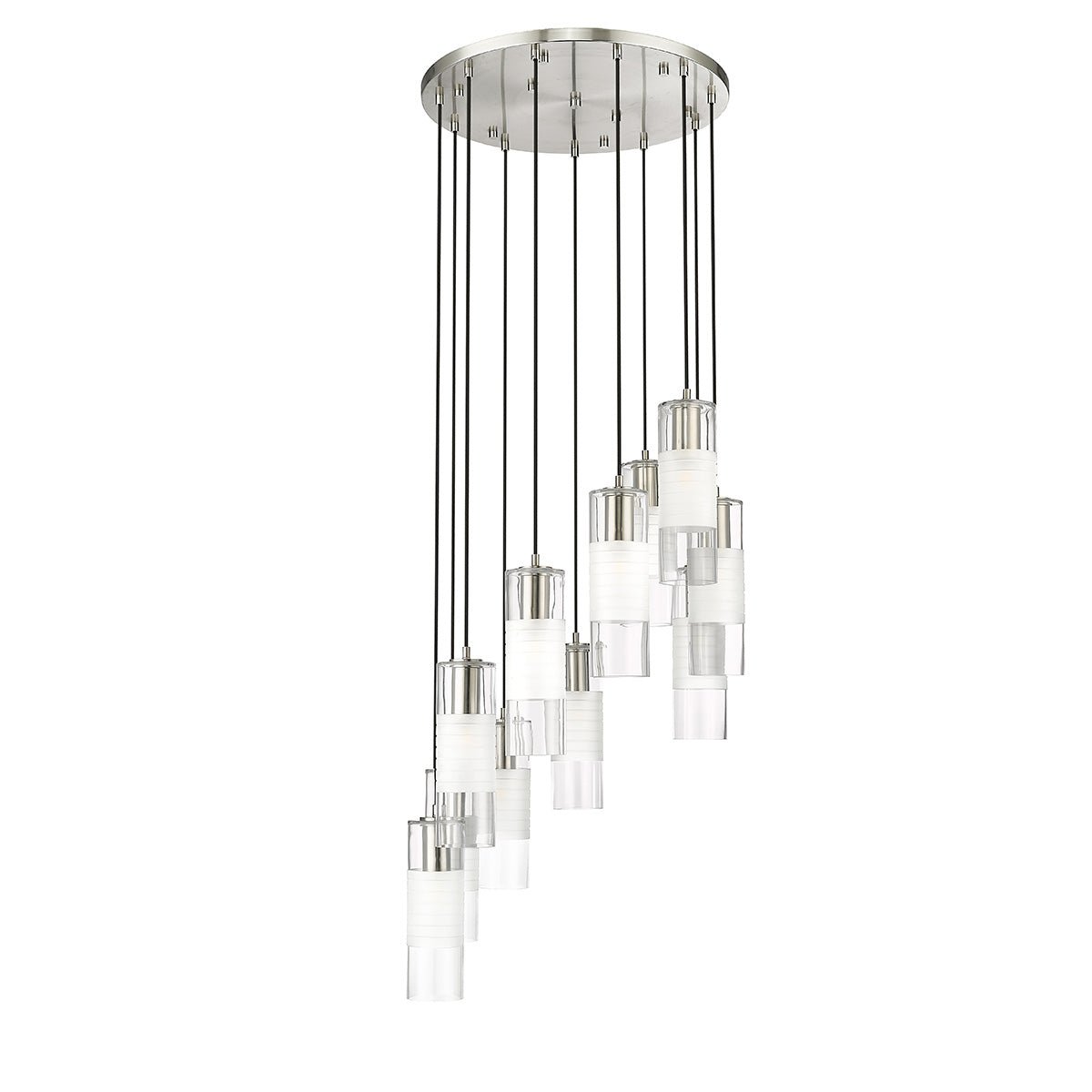 Chandelier Alton - Nickel brossé 24" by Z - Lite | Luminaires & cie