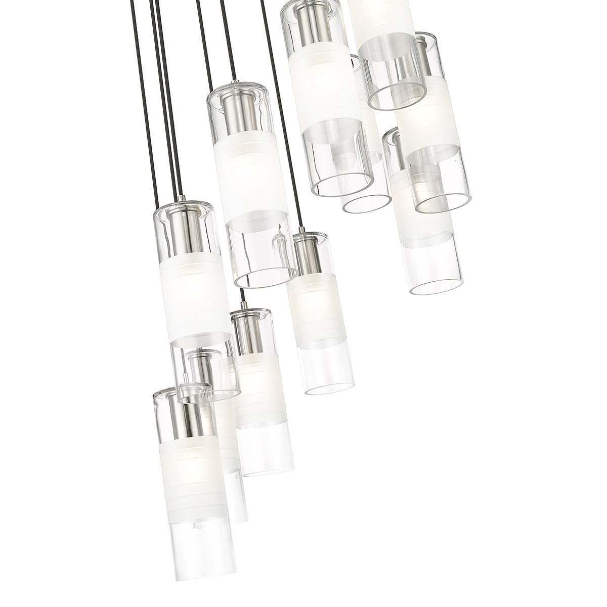 Chandelier Alton - Nickel brossé 24" by Z - Lite | Luminaires & cie
