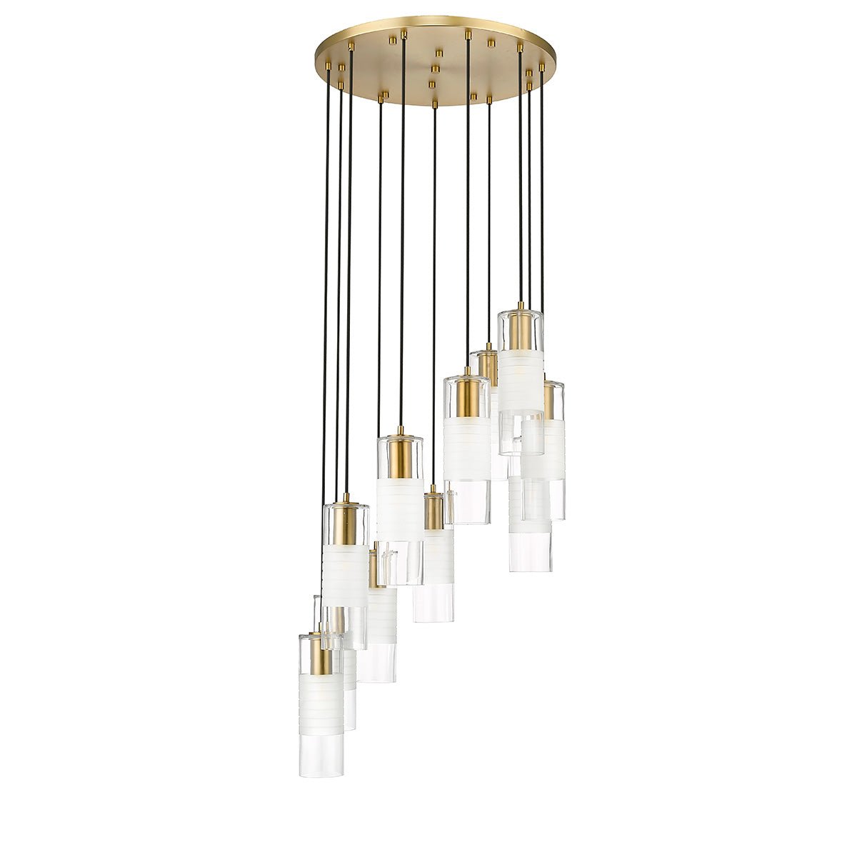 Chandelier Alton - Or moderne 24" by Z - Lite | Luminaires & cie