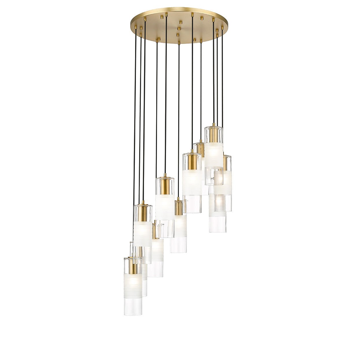 Chandelier Alton - Or moderne 24" by Z - Lite | Luminaires & cie
