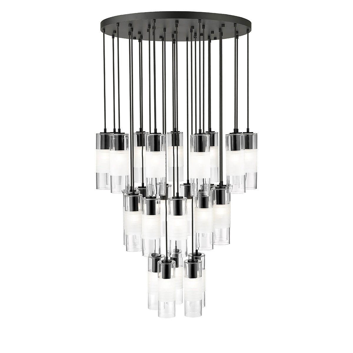 Chandelier Alton - Noir mat 36" by Z - Lite | Luminaires & cie