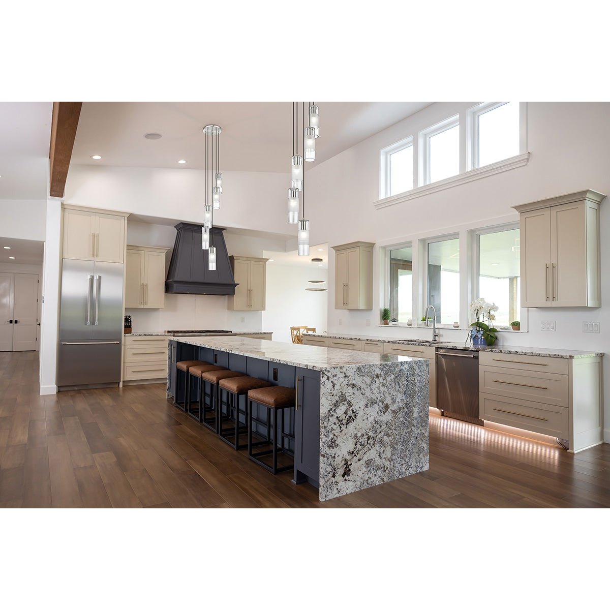 Chandelier Alton - Nickel brossé 12" by Z - Lite | Luminaires & cie