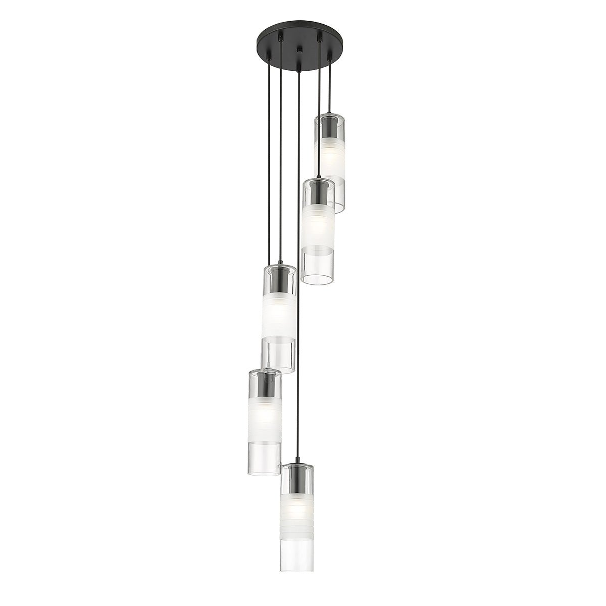 Chandelier Alton - Noir mat 12" by Z - Lite | Luminaires & cie