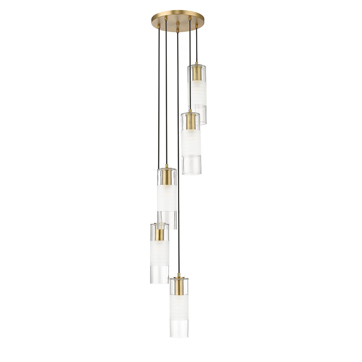Chandelier Alton - Or moderne 12" by Z - Lite | Luminaires & cie