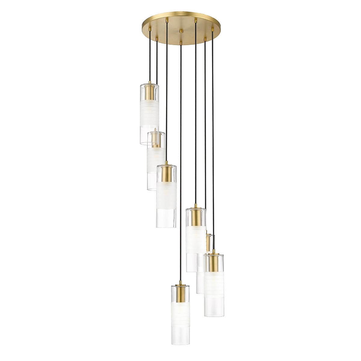 Chandelier Alton - Or moderne 18" by Z - Lite | Luminaires & cie