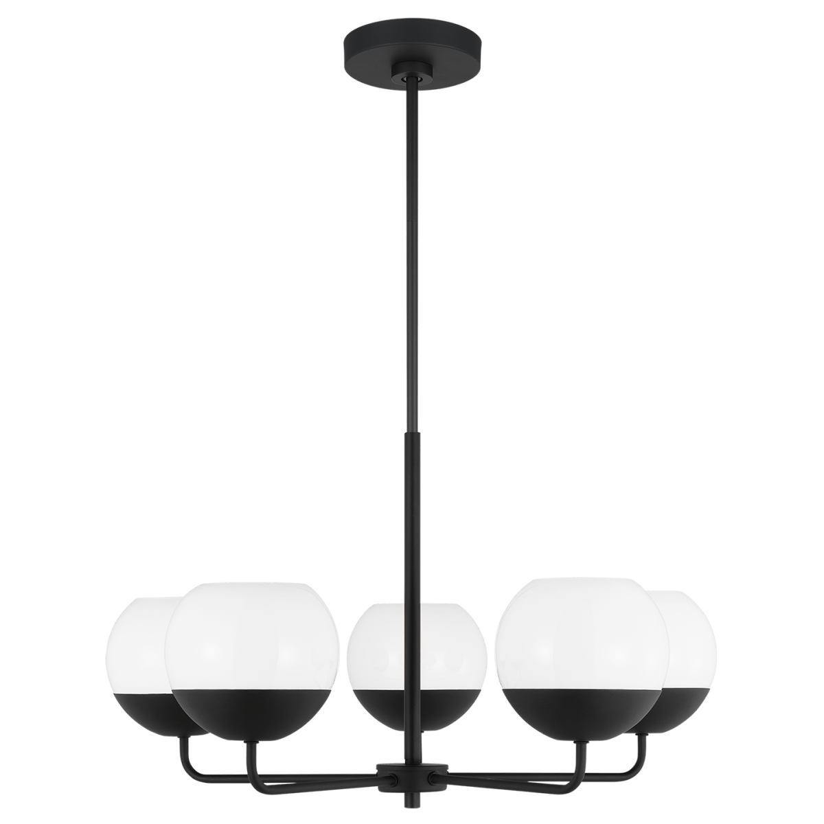 Chandelier Alvin - Noir de minuit 26" Ampoules non - incluses by Visual Comfort Studio | Luminaires & cie