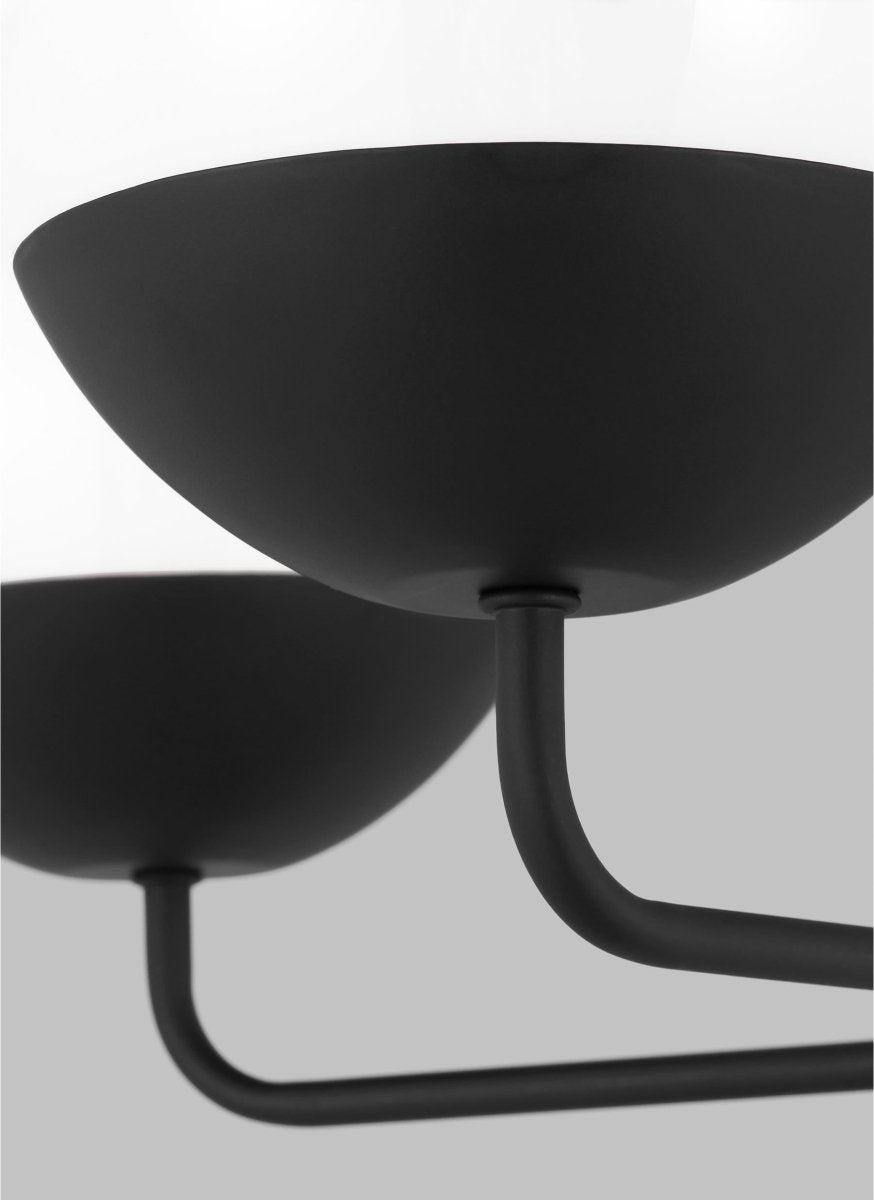 Chandelier Alvin - Noir de minuit 26" Ampoules DEL incluses by Visual Comfort Studio | Luminaires & cie
