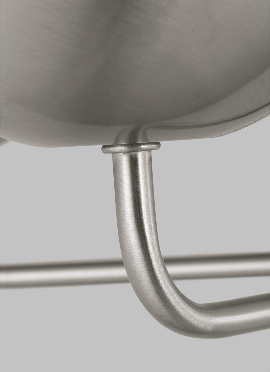 Chandelier Alvin - Nickel brossé 26" Ampoules DEL incluses by Visual Comfort Studio | Luminaires & cie