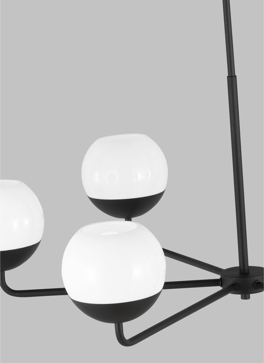 Chandelier Alvin - Noir de minuit 38 1/4" Ampoules non - incluses by Visual Comfort Studio | Luminaires & cie
