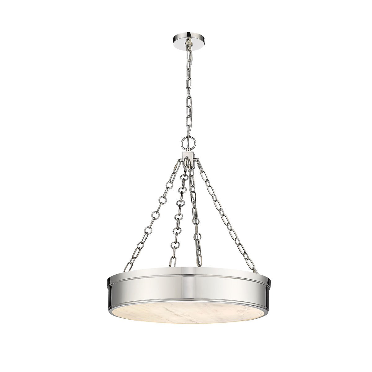 Chandelier Anders - Nickel poli by Z - Lite | Luminaires & cie