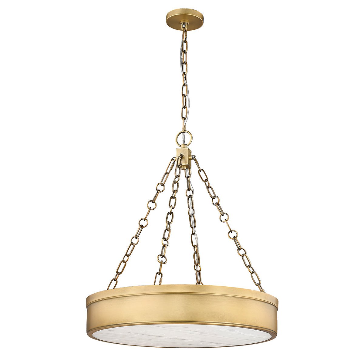 Chandelier Anders - Laiton frotté by Z - Lite | Luminaires & cie