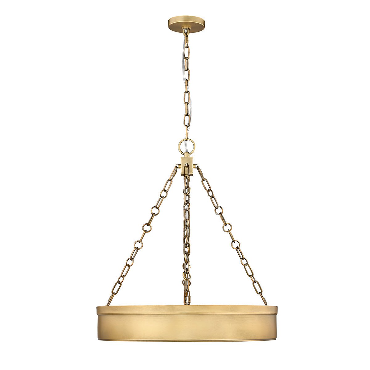 Chandelier Anders - Laiton frotté by Z - Lite | Luminaires & cie