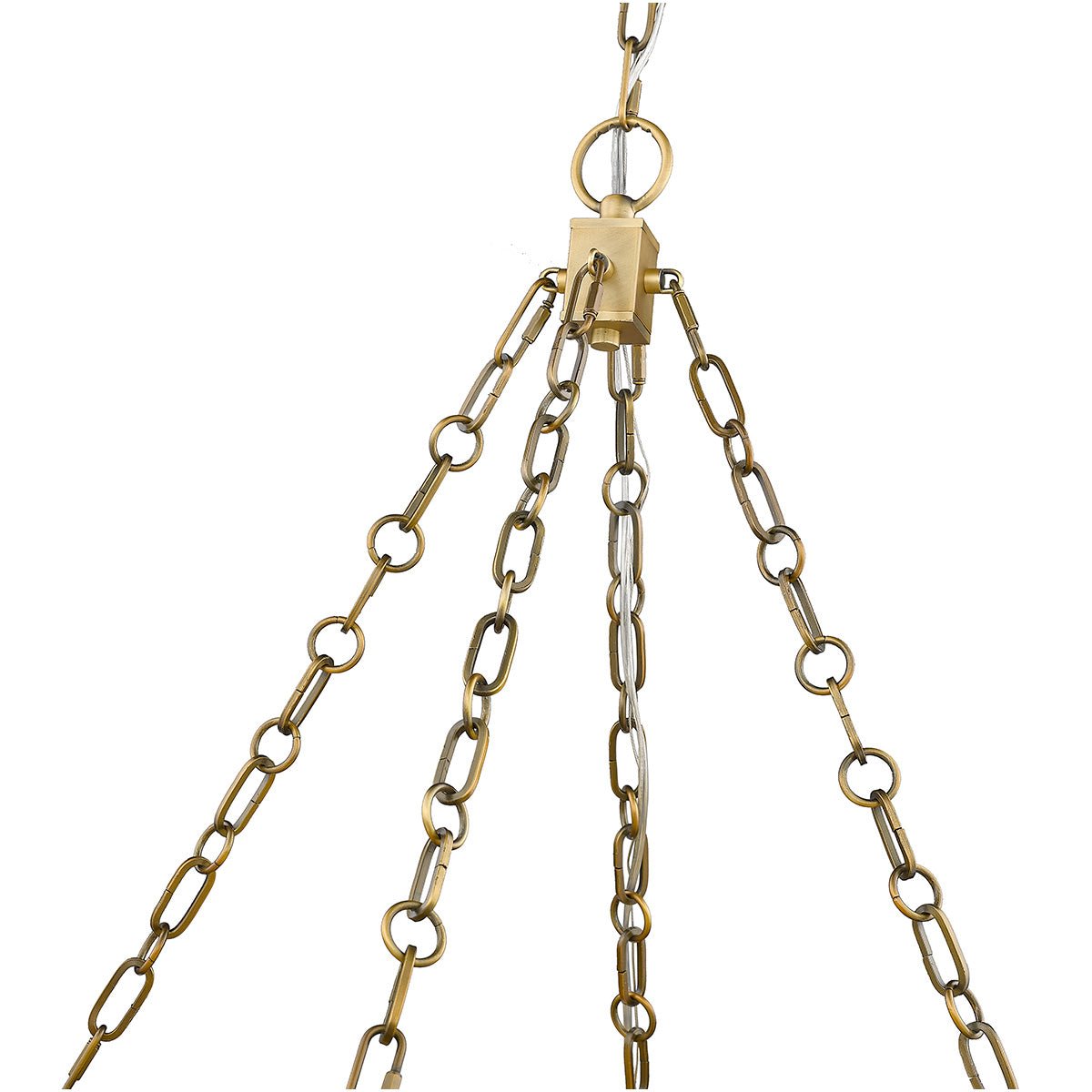 Chandelier Anders - Laiton frotté by Z - Lite | Luminaires & cie