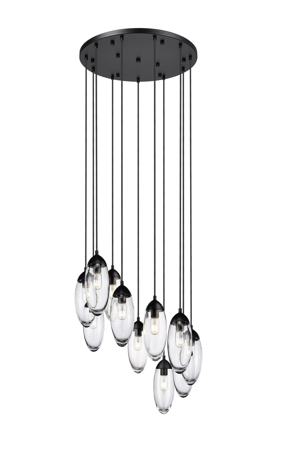 Lustre Arden Noir mat, 24" – Z-Lite