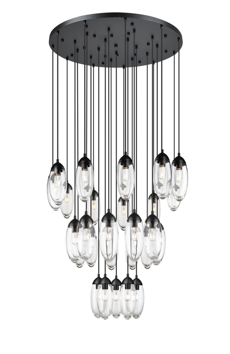 Lustre Arden Noir mat, 36" – Z-Lite