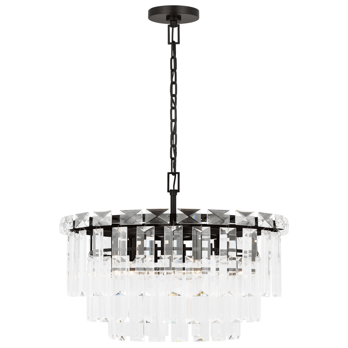 Chandelier Arden - Fer vieille 24 1/8" by Visual Comfort Studio | Luminaires & cie