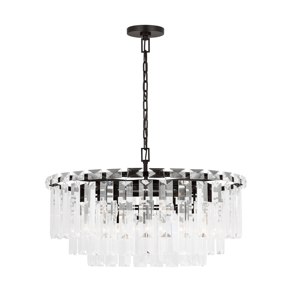 Chandelier Arden - Fer vieille 32 7/8" by Visual Comfort Studio | Luminaires & cie