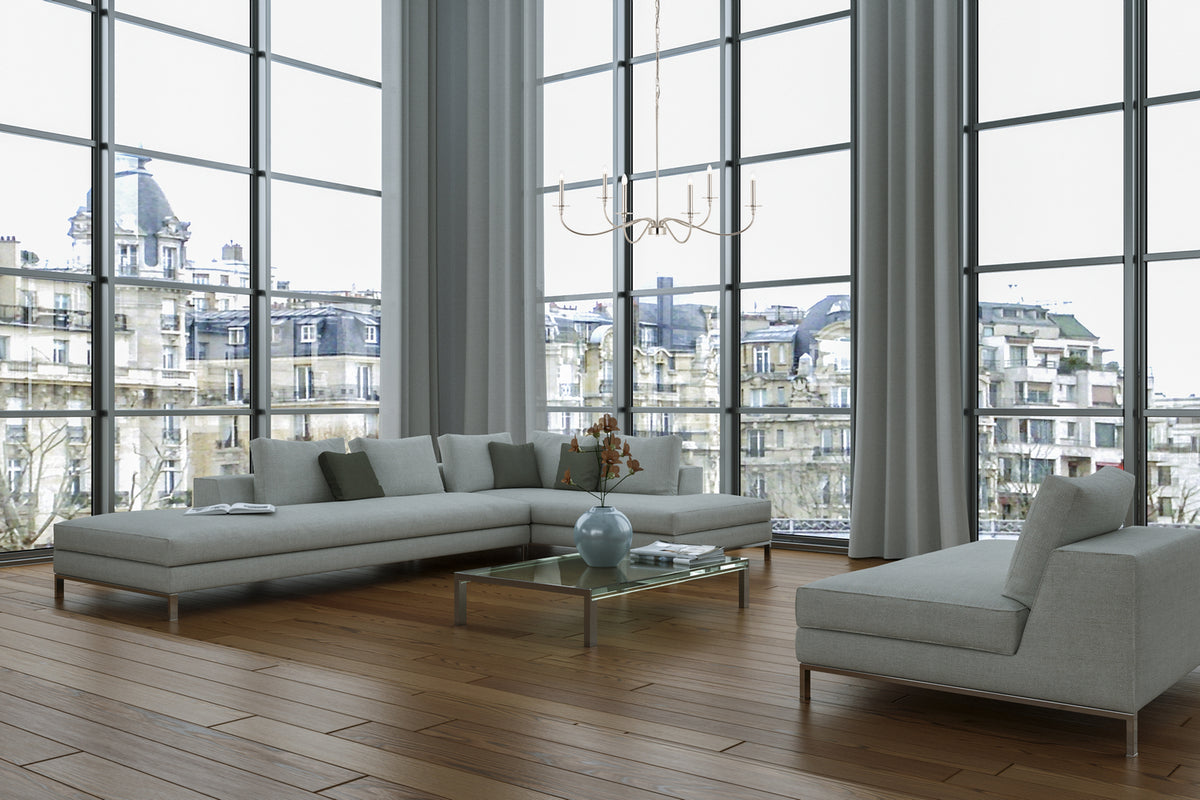 Lustre Arrington Nickel poli, 42" – vue 5