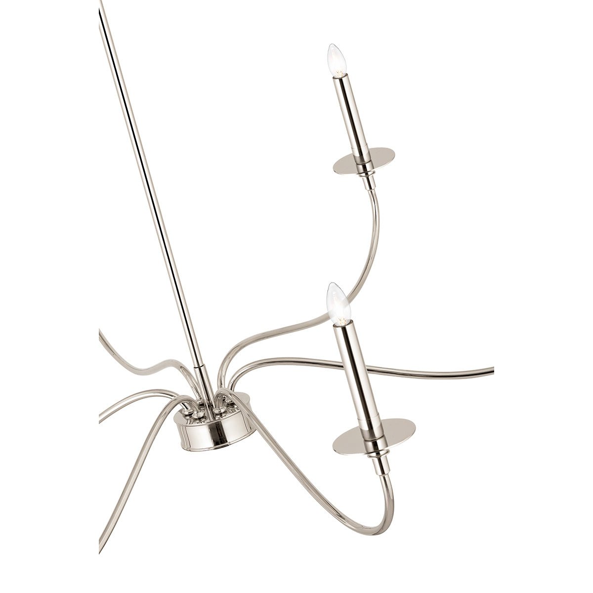 Chandelier Arrington - Nickel poli 42" by Z - Lite | Luminaires & cie