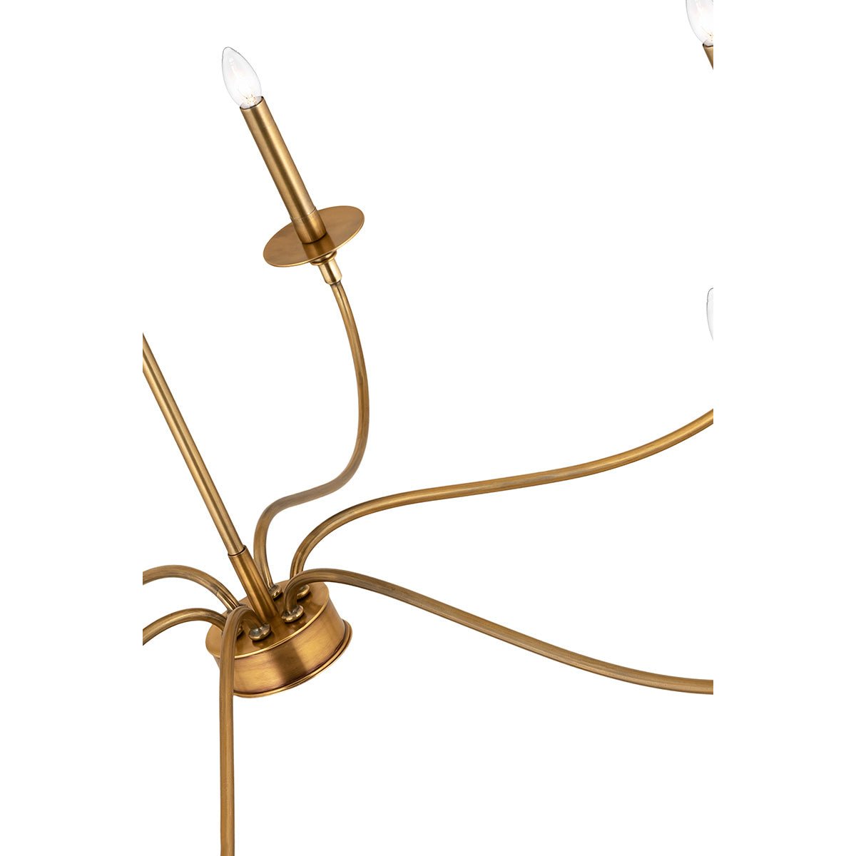 Chandelier Arrington - Laiton frotté 42" by Z - Lite | Luminaires & cie