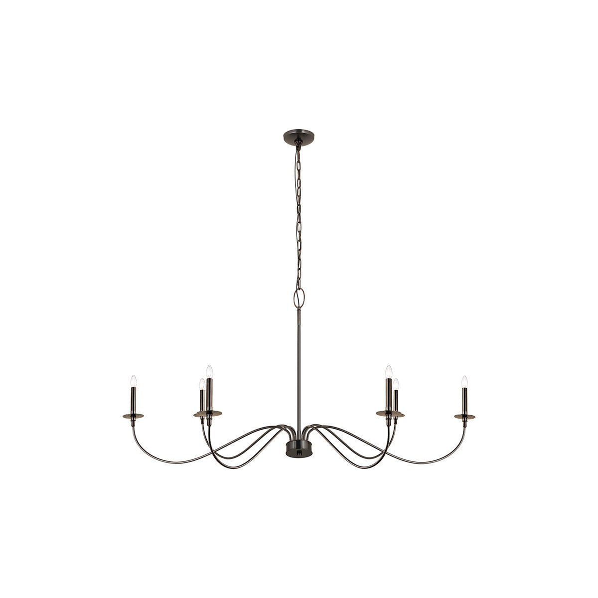 Chandelier Arrington - Bronze plaqué 63" by Z - Lite | Luminaires & cie