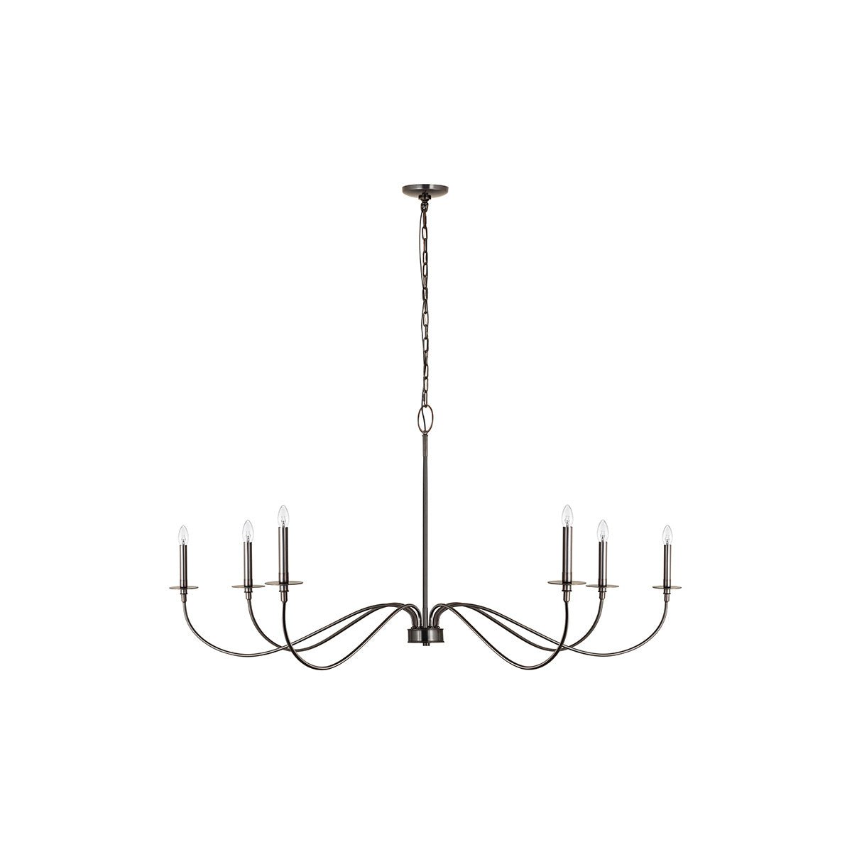 Chandelier Arrington - Bronze plaqué 63" by Z - Lite | Luminaires & cie