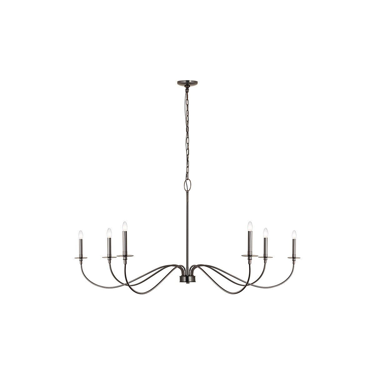 Chandelier Arrington - Bronze plaqué 63" by Z - Lite | Luminaires & cie