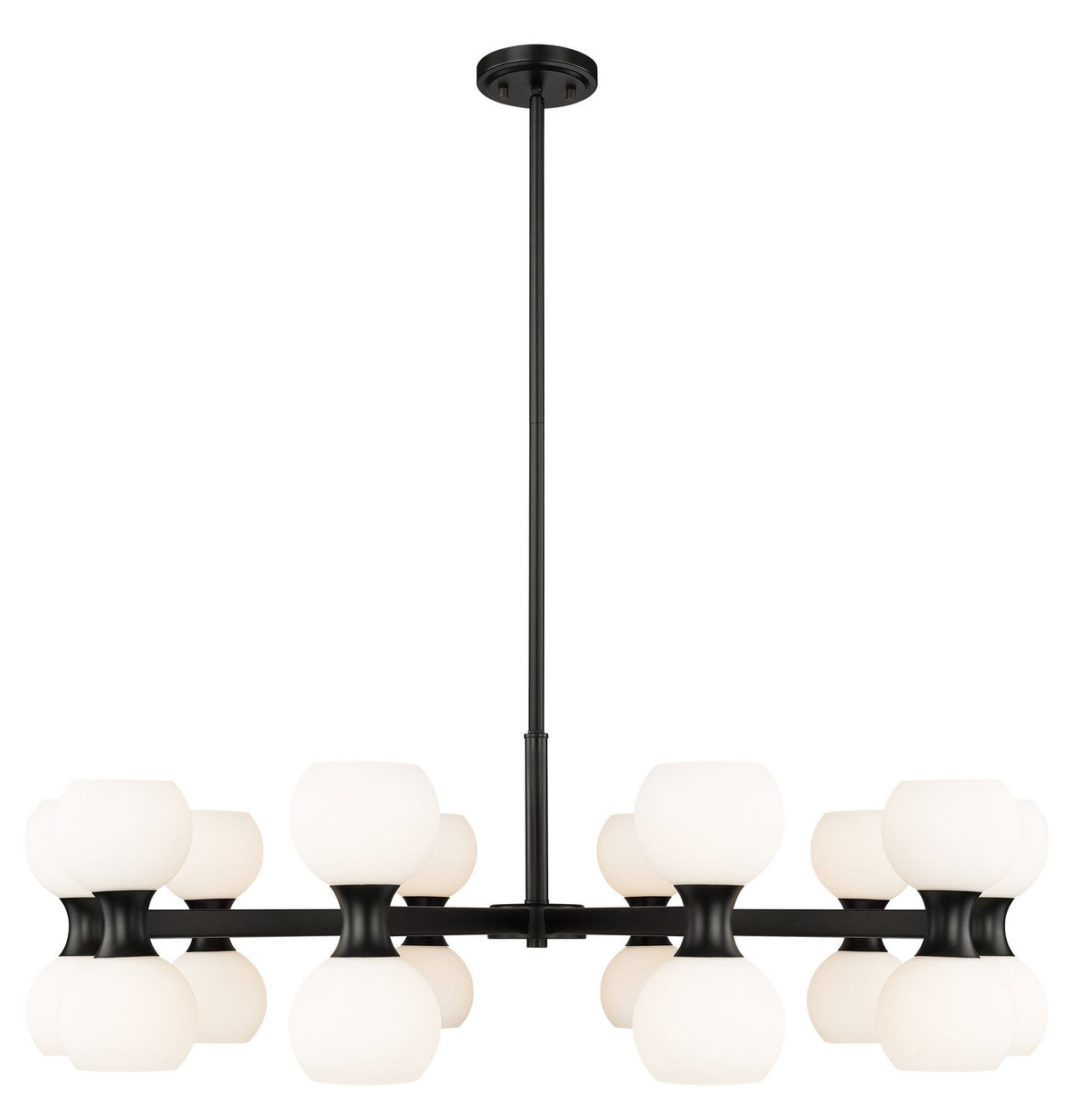 Lustre Artemis Noir mat, 42" – Z-Lite