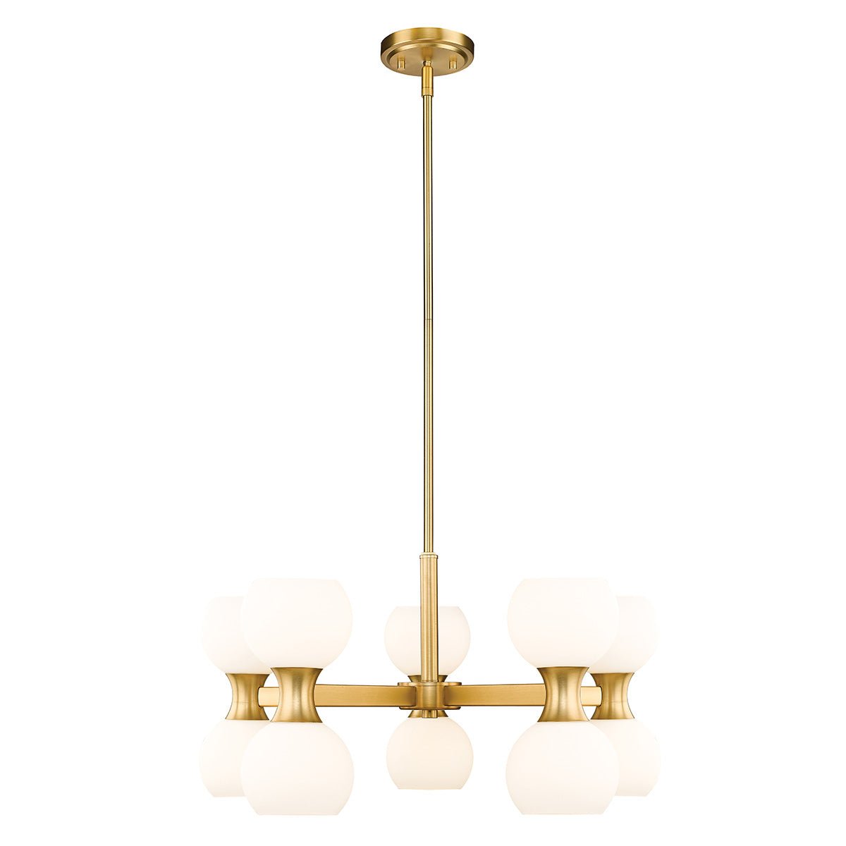 Chandelier Artemis - Or moderne 25" by Z - Lite | Luminaires & cie
