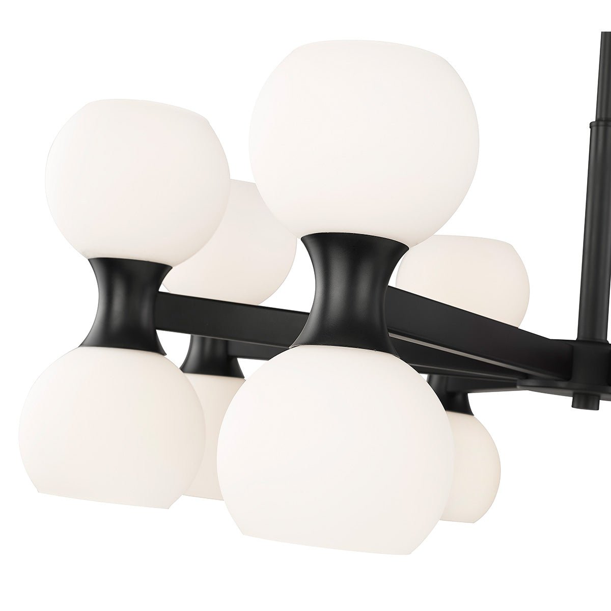Chandelier Artemis - Noir mat 32" by Z - Lite | Luminaires & cie
