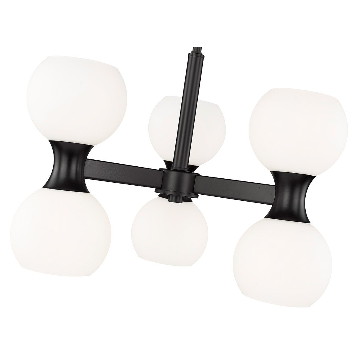 Chandelier Artemis - Noir mat 18" by Z - Lite | Luminaires & cie