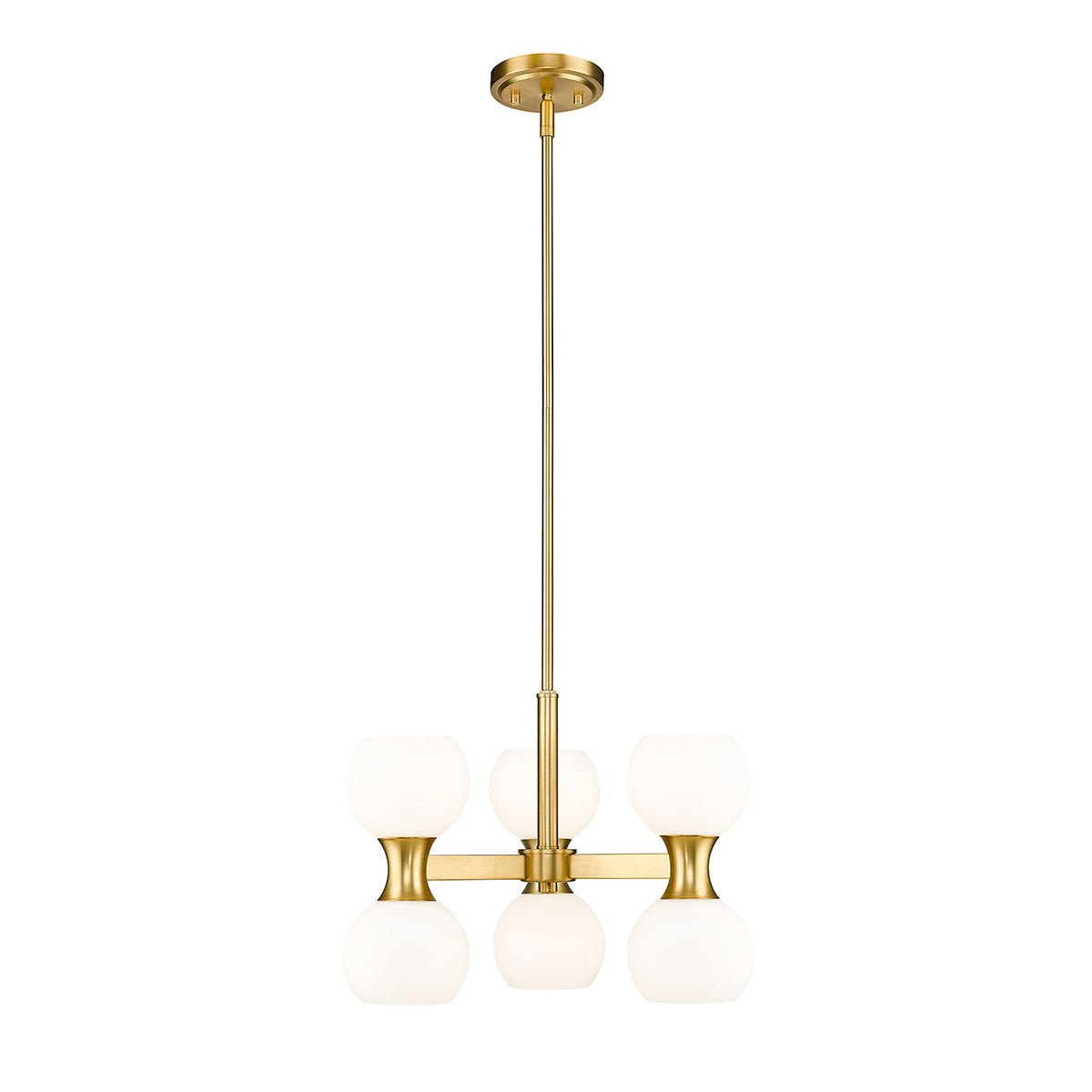 Chandelier Artemis - Or moderne 18" by Z - Lite | Luminaires & cie