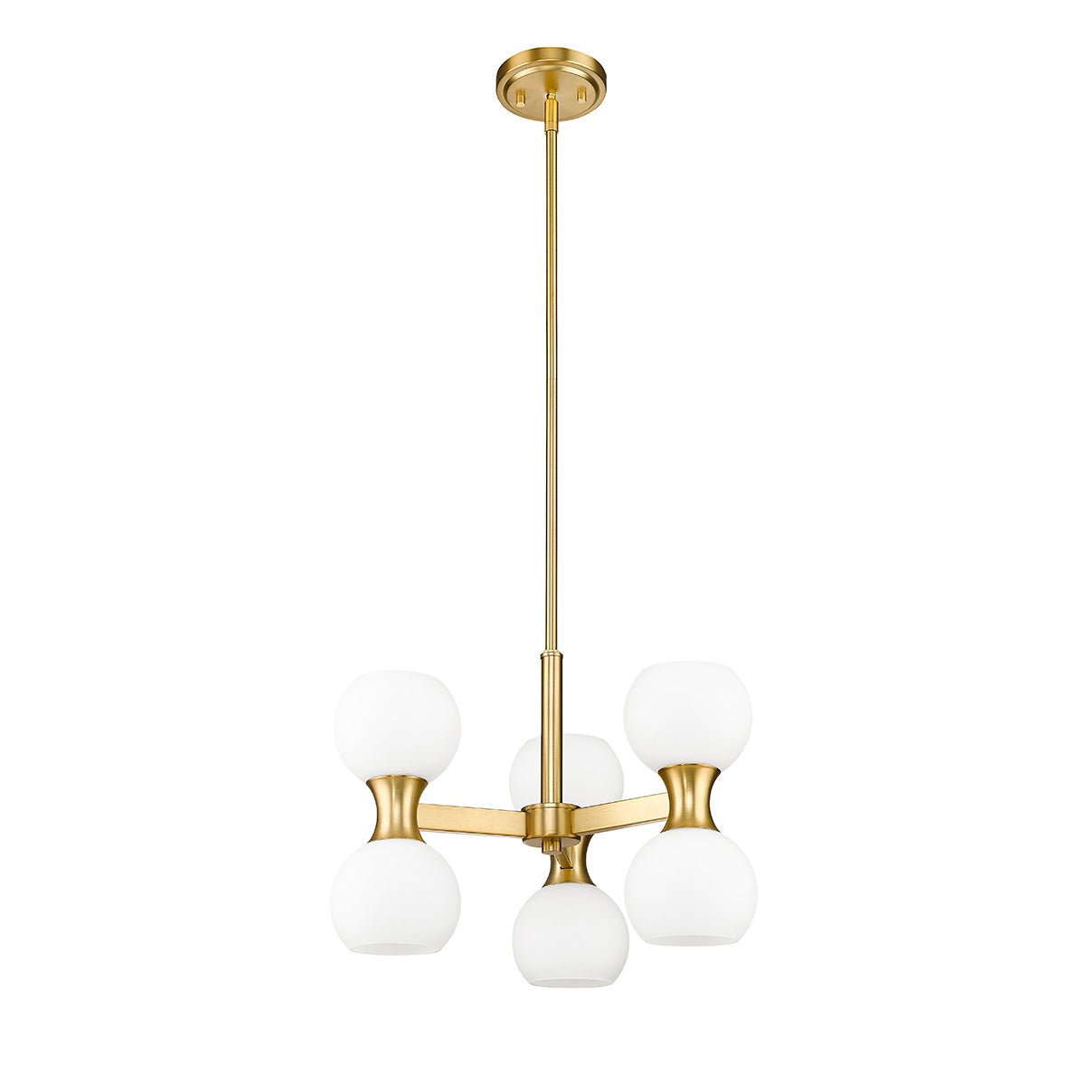 Chandelier Artemis - Or moderne 18" by Z - Lite | Luminaires & cie