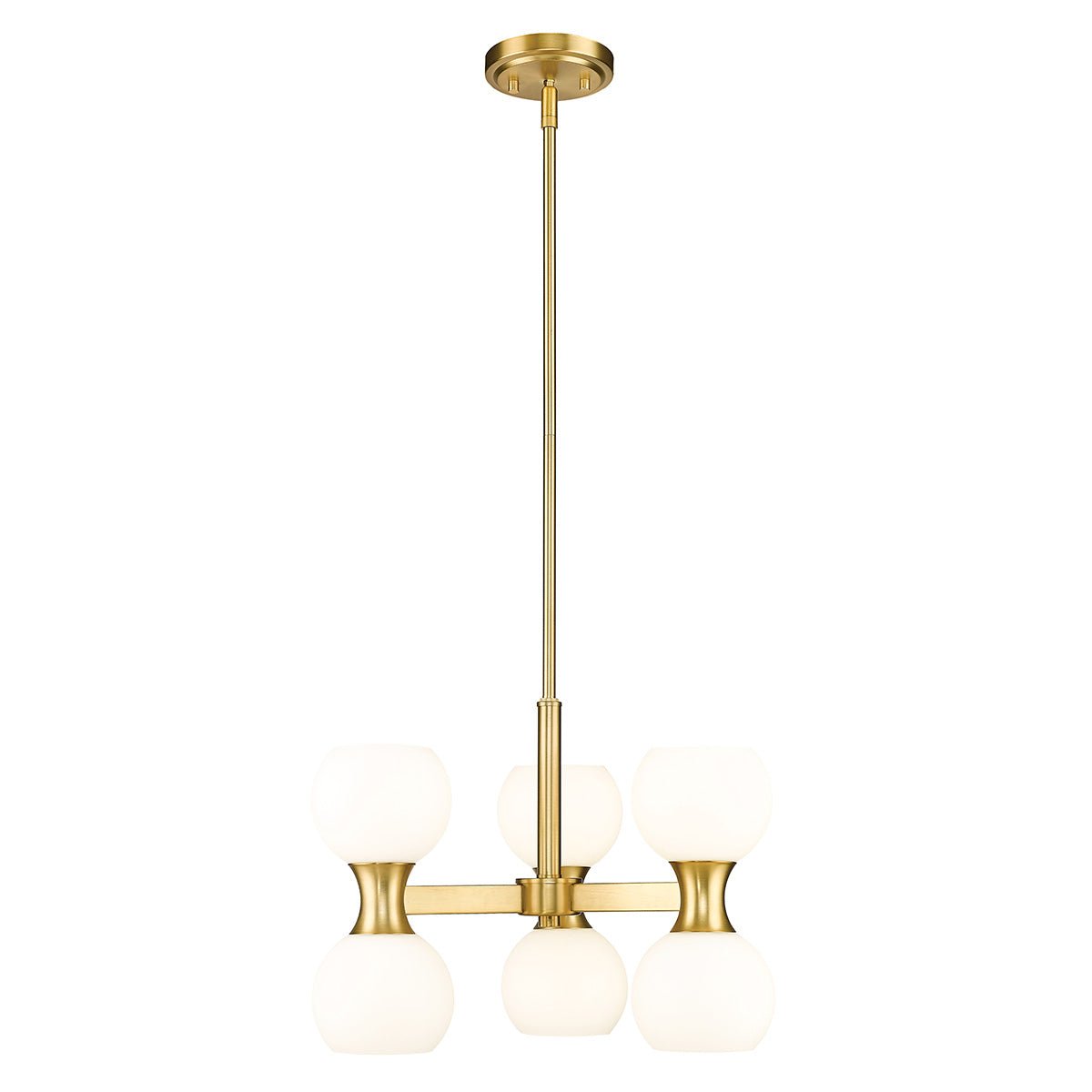 Chandelier Artemis - Or moderne 18" by Z - Lite | Luminaires & cie