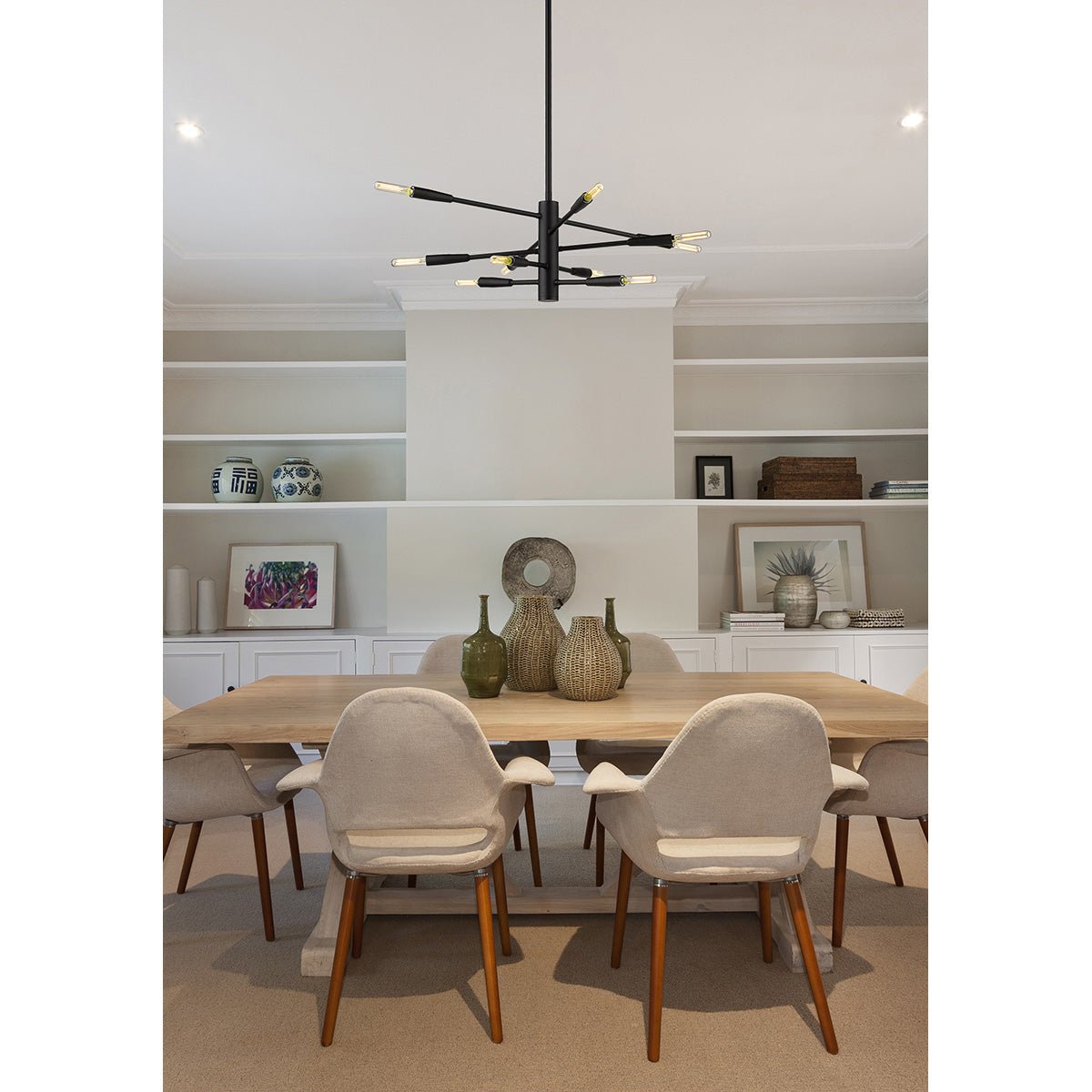 Chandelier Ascension - Noir mat 23 1/4" by Z - Lite | Luminaires & cie
