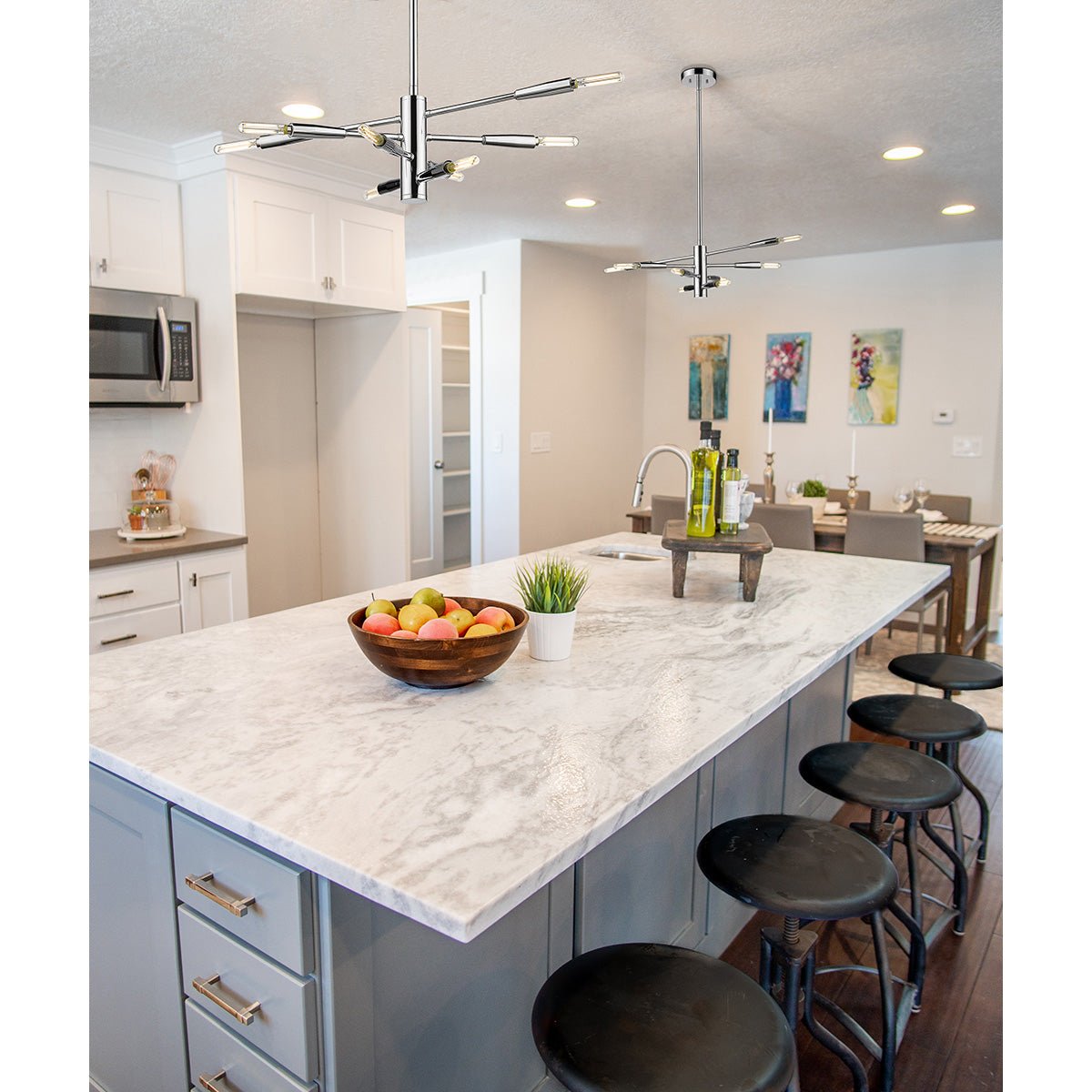 Chandelier Ascension - Chromé 16" by Z - Lite | Luminaires & cie