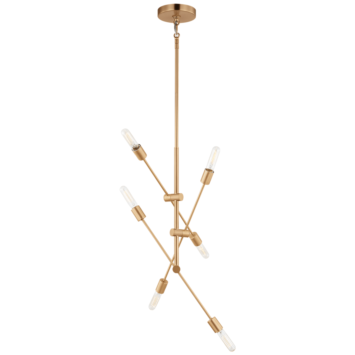 Chandelier Axis - Laiton satiné 35 1/4" by Visual Comfort Studio | Luminaires & cie